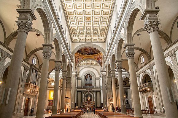 Old Sacristy of San Lorenzo (1421-28)