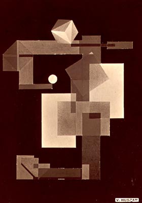 Vilmos Huszar: Mechano-Dancer (1922)